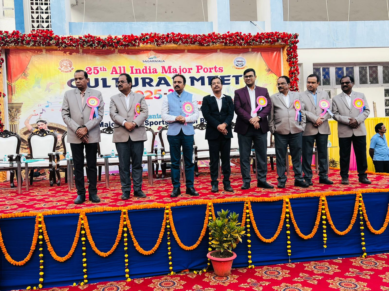 25th All India Major Port Cultural Meet Begins at Paradip Port.